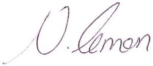 Signature of Nicola Lemon